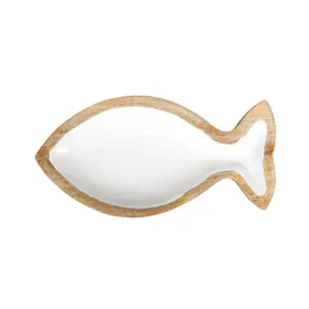 Produktbild des Artikels Dekoschale "Fisch" - Mangoholz klein ()