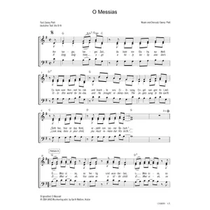 Produktbild des Artikels O Messias (Noten - Download)