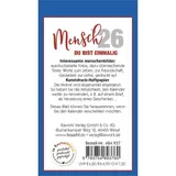 Stimmungsbild zu Mensch, Du bist einmalig 2026 - Aufkleber-Kalender