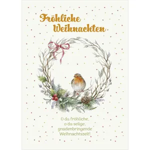 Produktbild des Artikels Postkarten: Fröhliche Weihnachten, 4 Stück (Schreibwaren)