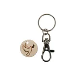 Stimmungsbild zu Schlüsselanhänger "Taube"