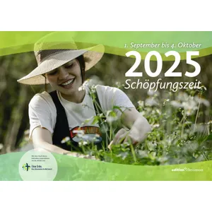 Produktbild des Artikels Schöpfungszeit 2025 - Kalender 01.09.-04.10.25 (Kalender - Spiralbindung)