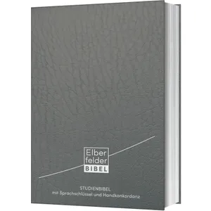 Produktbild des Artikels Elberfelder Studienbibel, Leder, mit Sprachschlüssel und Handkonkordanz (Bibel - Leder)