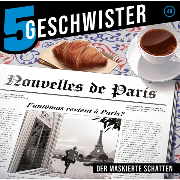 Produktbild des Artikels Der maskierte Schatten - Folge 48 (Hörbuch/Hörspiel - CD)