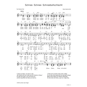 Produktbild des Artikels Schnee-, Schnee-, Schneeballschlacht (Noten - Download)