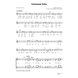 Produktbild des Artikels Verlorener Sohn (Noten - Download)