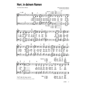 Produktbild des Artikels Herr in deinem Namen (Noten - Download)