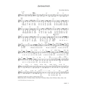 Produktbild des Artikels Zerbrechlich (Noten - Download)