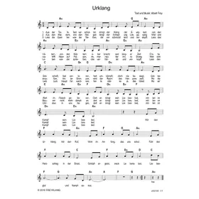 Produktbild des Artikels Urklang (Noten - Download)