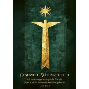 Produktbild des Artikels Postkarten "Gesegnete Weihnachtszeit" 12 Stück (Schreibwaren)