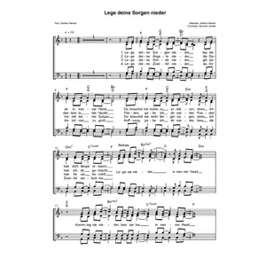 Produktbild des Artikels Lege deine Sorgen nieder (Noten - Download)