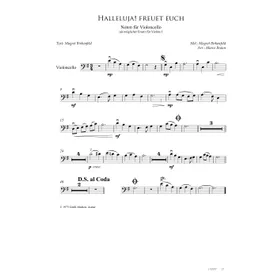 Produktbild des Artikels Halleluja! Freuet euch (Violine 2) (Noten - Download)
