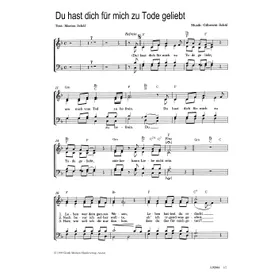 Produktbild des Artikels Du hast dich für mich zu Tode geliebt (Noten - Download)
