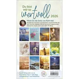 Stimmungsbild zu Du bist mir so wertvoll 2026 - Postkartenkalender