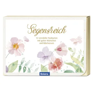Produktbild des Artikels Postkartenbox "Segensreich" (Schreibwaren)