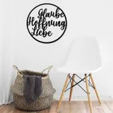 Stimmungsbild zu Wandbild "Glaube Hoffnung Liebe"