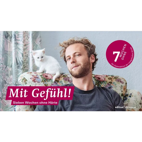 Produktbild des Artikels Mit Gefühl! 2026 - Fastenkalender - Tischkalender (Kalender - Spiralbindung)