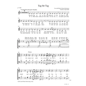 Produktbild des Artikels Tag für Tag (Noten - Download)