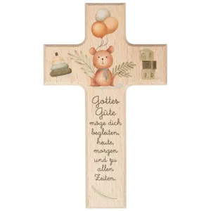 Produktbild des Artikels Holzkreuz Kinder "Gottes Güte" ()