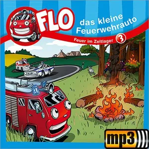 Produktbild des Artikels Feuer im Zeltlager - Folge 3 (MP3-Hörspiel - Download)