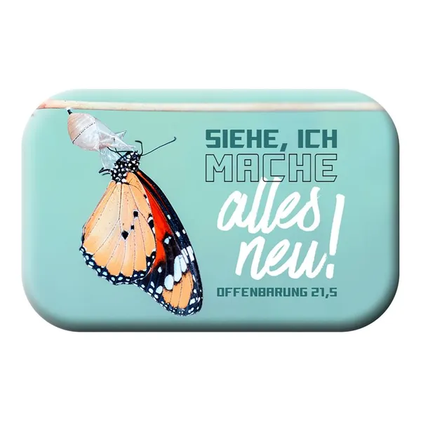 Produktbild des Artikels Jahreslosung 2026 - Magnet "Schmetterling" (Schreibwaren)