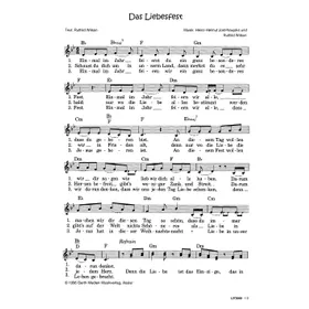 Produktbild des Artikels Das Liebesfest (Noten - Download)