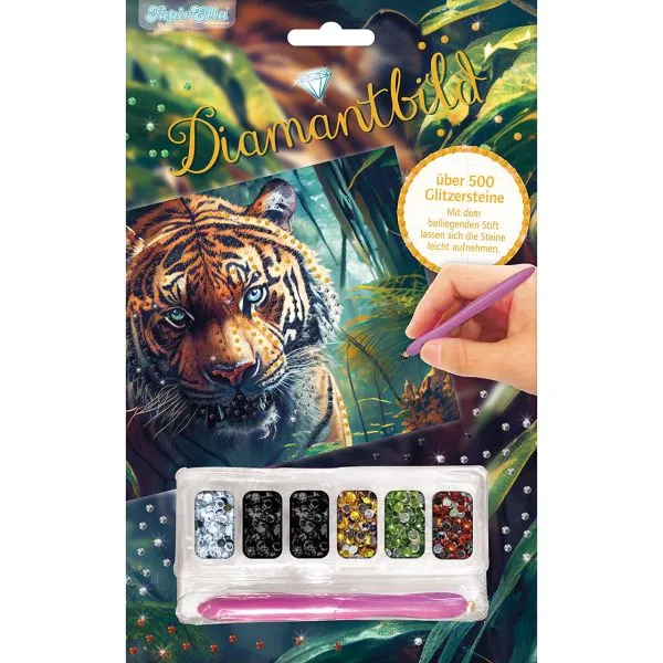 Produktbild des Artikels Diamantbild: Tiger ()