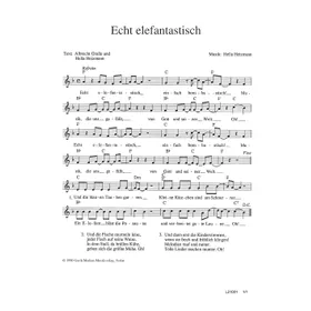 Produktbild des Artikels Echt elefantastisch (Noten - Download)