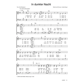 Produktbild des Artikels In dunkler Nacht (Noten - Download)