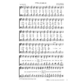 Produktbild des Artikels O Herr, ich danke dir (Noten - Download)
