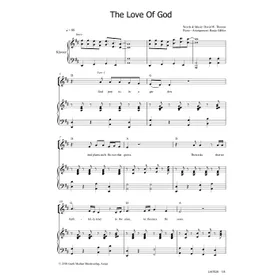 Produktbild des Artikels The Love Of God (Noten - Download)