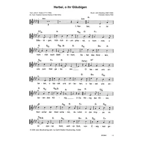 Produktbild des Artikels Herbei o ihr Gläubigen (Noten - Download)