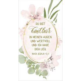 Produktbild des Artikels Metallschild - Du bist kostbar ()