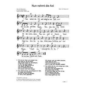 Produktbild des Artikels Nun nehmt die Axt (Noten - Download)