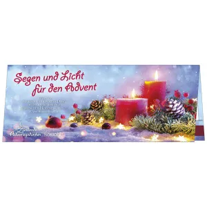 Produktbild des Artikels Streichholz-Adventskalender "Segen und Licht" ()