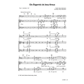 Produktbild des Artikels Ein Ärgernis ist Jesu Kreuz (Noten - Download)