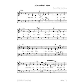 Produktbild des Artikels Mitten ins Leben (Noten - Download)
