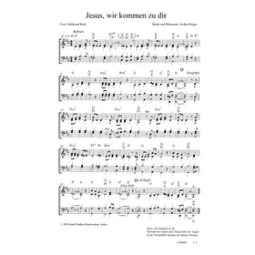 Produktbild des Artikels Jesus, wir kommen zu dir (Noten - Download)