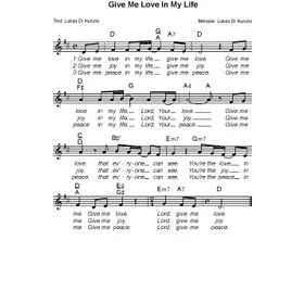 Produktbild des Artikels Give Me Love (Noten - Download)