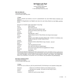 Produktbild des Artikels Wir feiern ein Fest (Szenentexte) (Noten - Download)