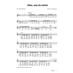 Produktbild des Artikels Alles, was du siehst (Noten - Download)