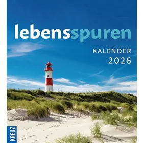 Produktbild des Artikels Lebensspuren 2026 (Kalender - Spiralbindung)