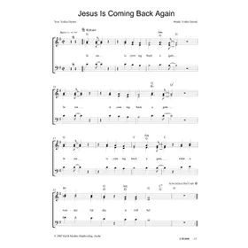 Produktbild des Artikels Jesus Is Coming Back Again (Noten - Download)