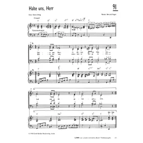 Produktbild des Artikels Halte uns, Herr (Noten - Download)