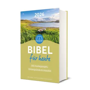 Produktbild des Artikels Bibel für heute 2026 - Buchausgabe (Kalender - Gebunden)
