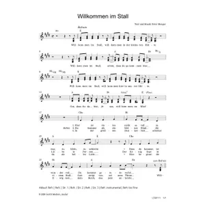 Produktbild des Artikels Willkommen im Stall (Noten - Download)