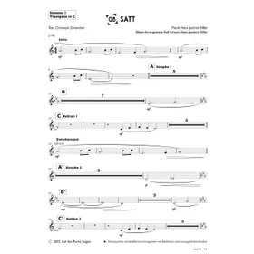 Produktbild des Artikels Satt (1. Trompete in C) (Noten - Download)