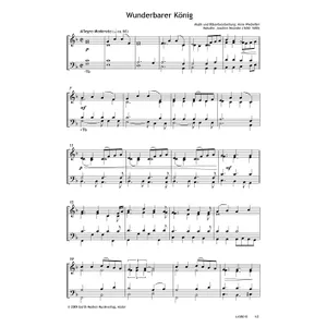 Produktbild des Artikels Wunderbarer König (Noten - Download)