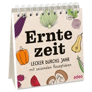 Produktbild des Artikels Erntezeit- Aufstellbuch (Buch - Spiralbindung)
