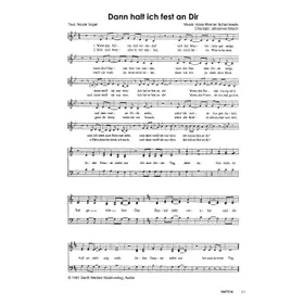 Produktbild des Artikels Dann halt ich fest an Dir (Noten - Download)